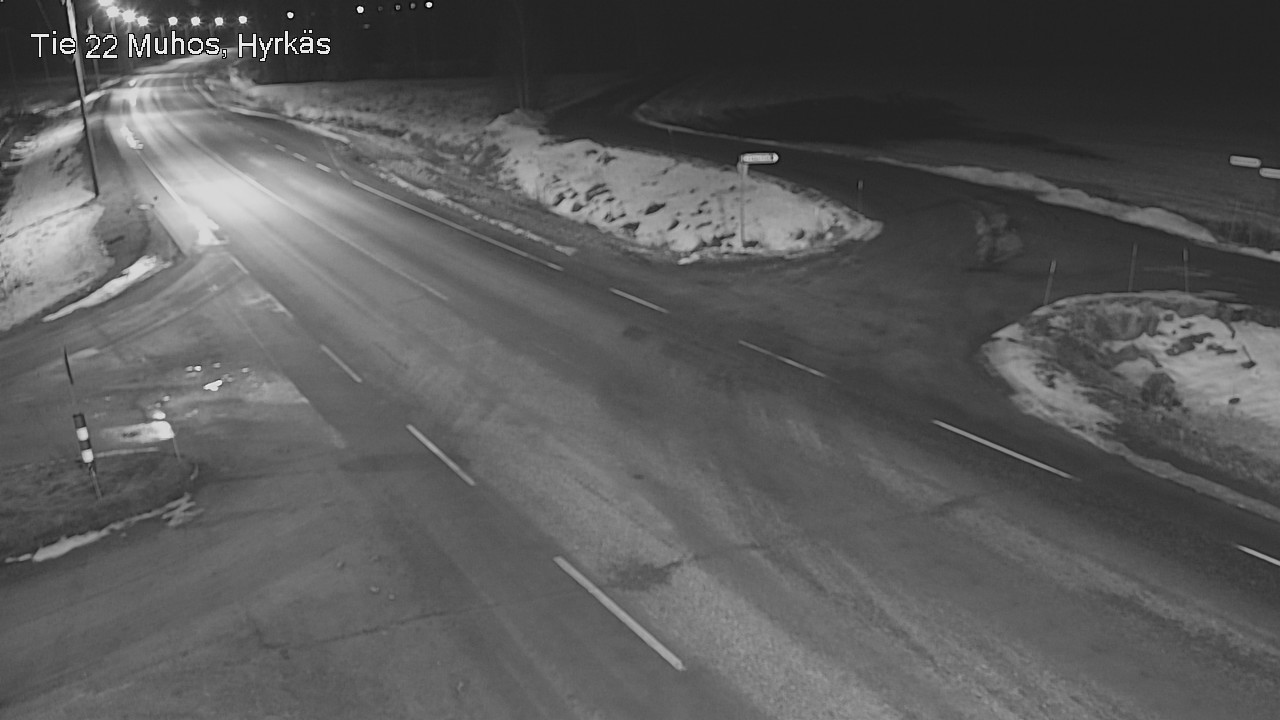 Kelikamerat Kuva Tie 22 Muhos, Hyrkäs, Muhos, Pohjois-Pohjanmaa