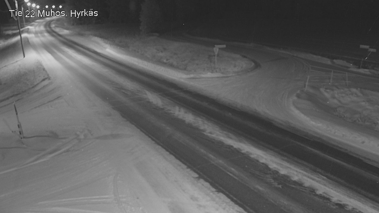 Kelikamerat Kuva Tie 22 Muhos, Hyrkäs, Muhos, Pohjois-Pohjanmaa