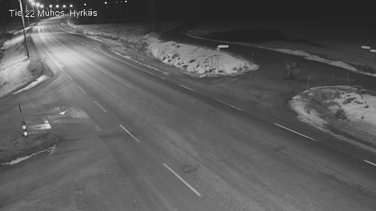 Kelikamerat Kuva Tie 22 Muhos, Hyrkäs, Muhos, Pohjois-Pohjanmaa