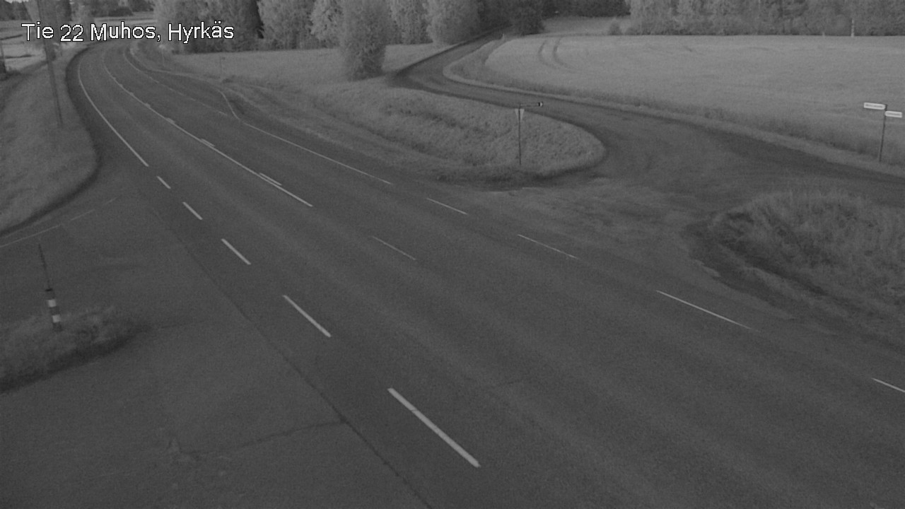 Kelikamerat Kuva Tie 22 Muhos, Hyrkäs, Muhos, Pohjois-Pohjanmaa