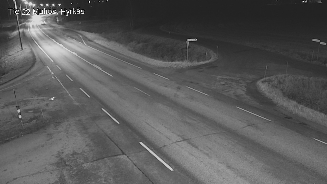 Kelikamerat Kuva Tie 22 Muhos, Hyrkäs, Muhos, Pohjois-Pohjanmaa