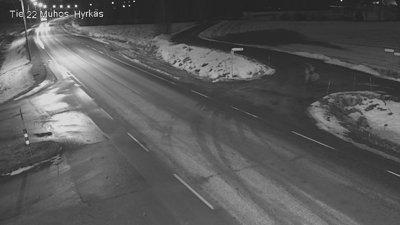 Kelikamerat Kuva Tie 22 Muhos, Hyrkäs, Muhos, Pohjois-Pohjanmaa