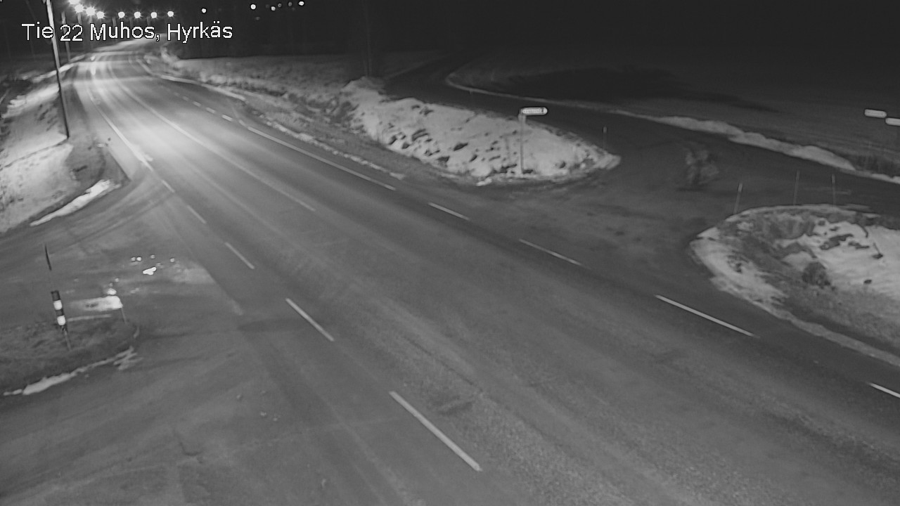 Kelikamerat Kuva Tie 22 Muhos, Hyrkäs, Muhos, Pohjois-Pohjanmaa