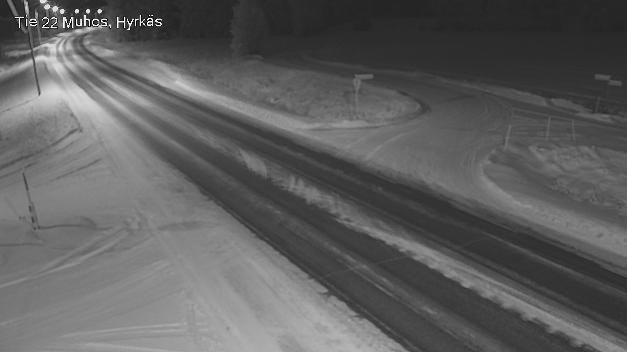 Kelikamerat Kuva Tie 22 Muhos, Hyrkäs, Muhos, Pohjois-Pohjanmaa