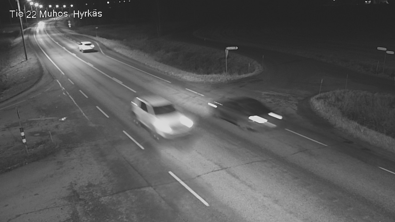 Kelikamerat Kuva Tie 22 Muhos, Hyrkäs, Muhos, Pohjois-Pohjanmaa