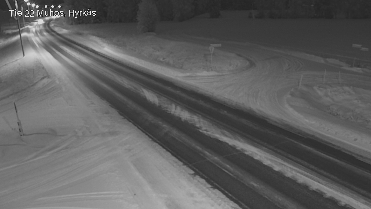 Kelikamerat Kuva Tie 22 Muhos, Hyrkäs, Muhos, Pohjois-Pohjanmaa