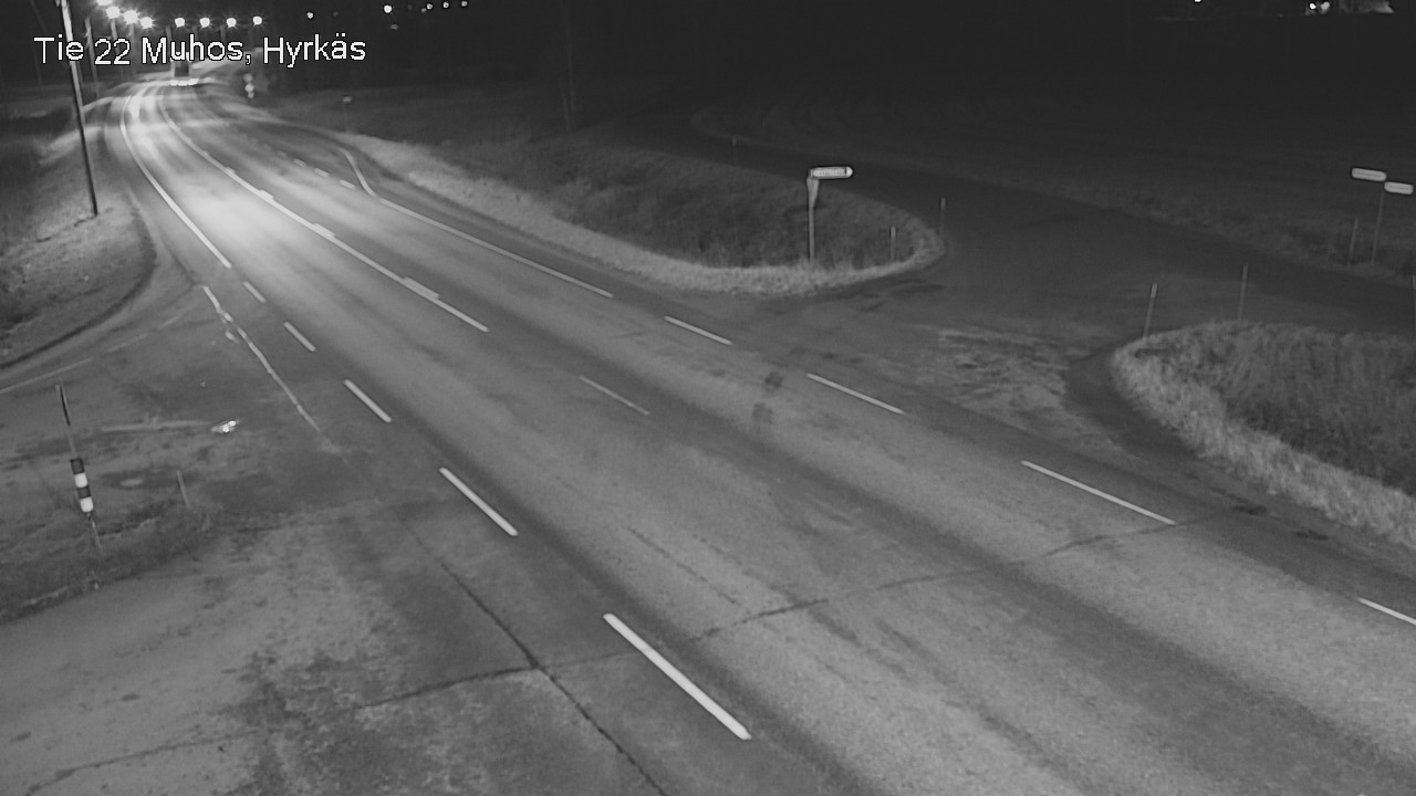 Kelikamerat Kuva Tie 22 Muhos, Hyrkäs, Muhos, Pohjois-Pohjanmaa