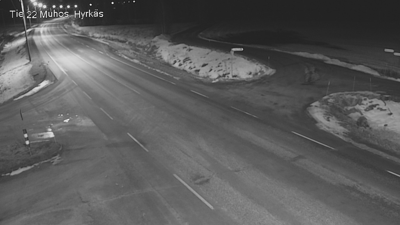 Kelikamerat Kuva Tie 22 Muhos, Hyrkäs, Muhos, Pohjois-Pohjanmaa