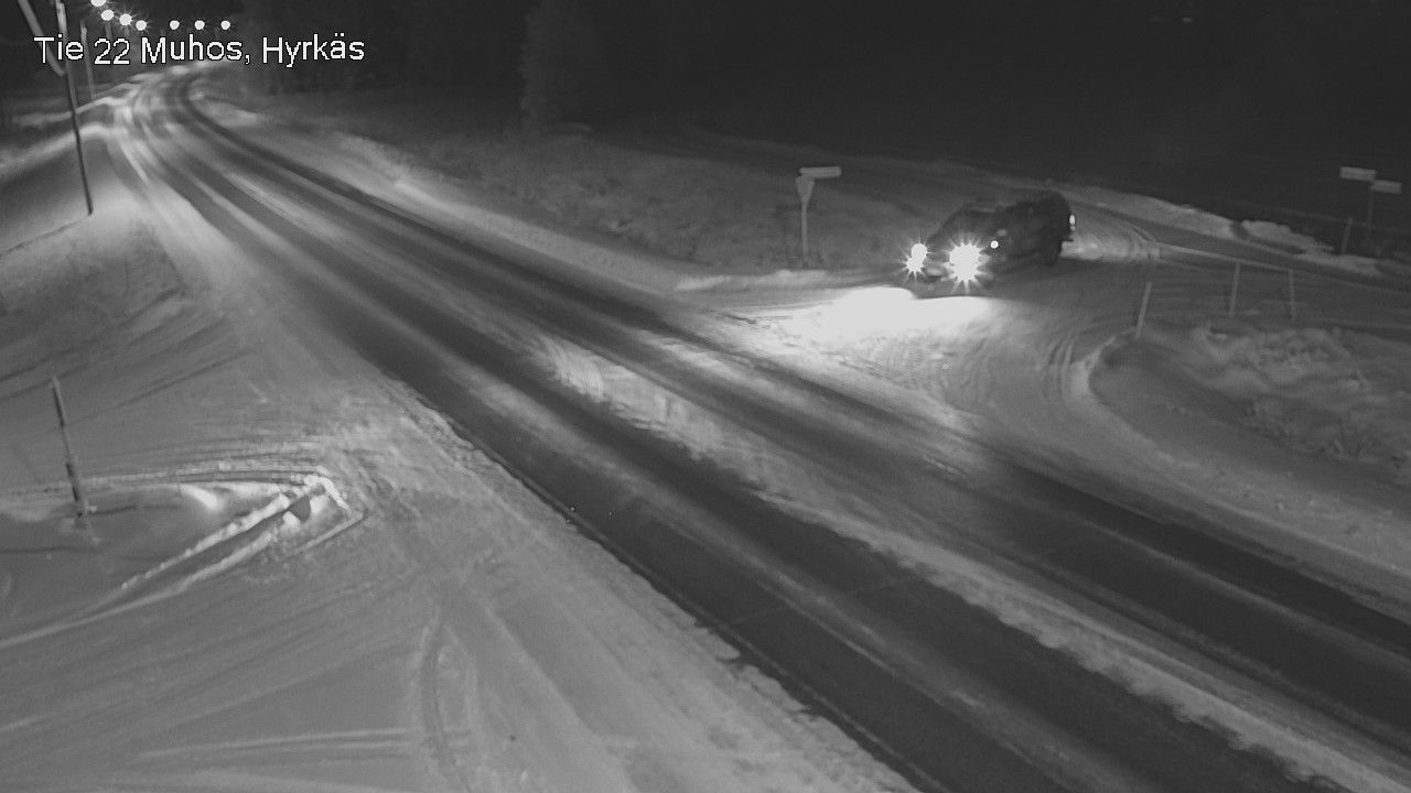 Kelikamerat Kuva Tie 22 Muhos, Hyrkäs, Muhos, Pohjois-Pohjanmaa