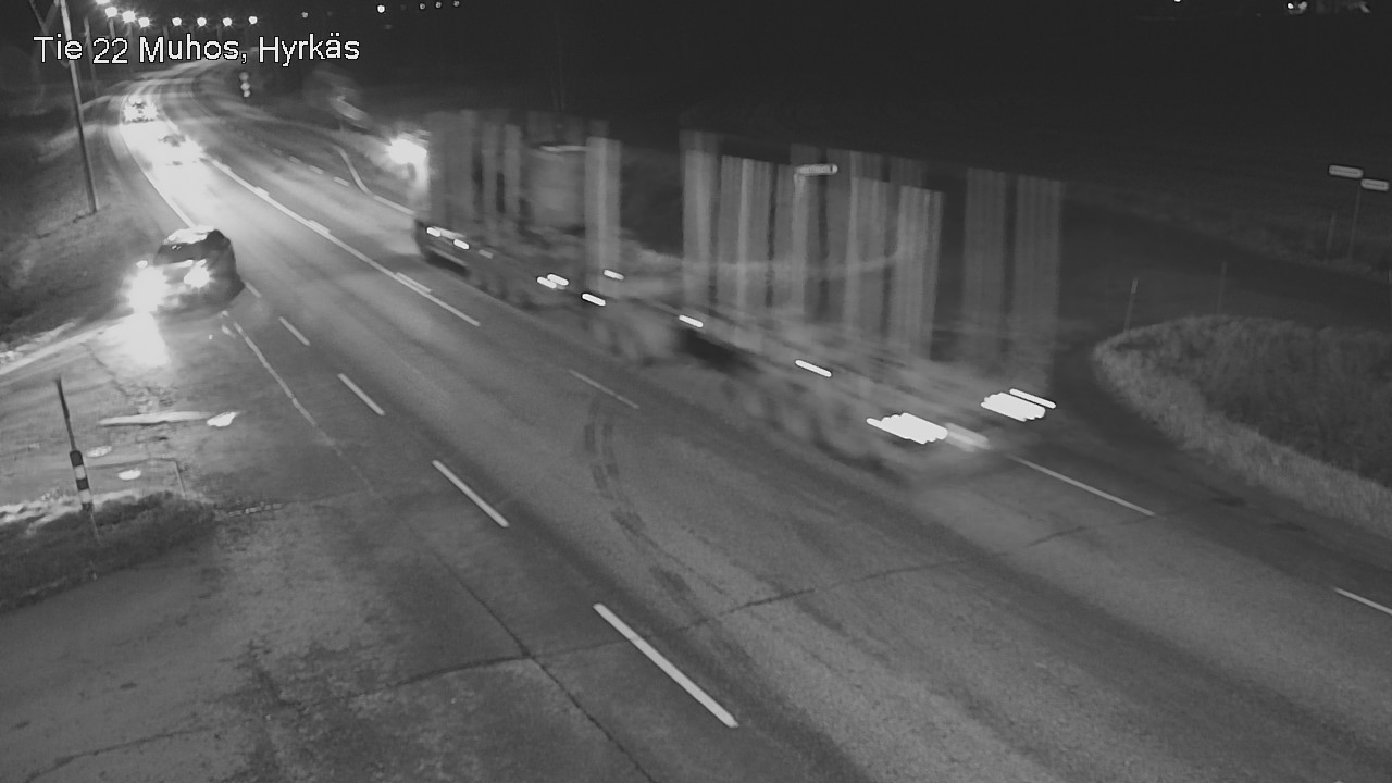 Kelikamerat Kuva Tie 22 Muhos, Hyrkäs, Muhos, Pohjois-Pohjanmaa