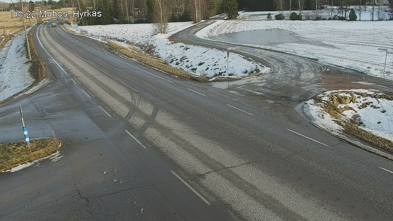 Kelikamerat Kuva Tie 22 Muhos, Hyrkäs, Muhos, Pohjois-Pohjanmaa