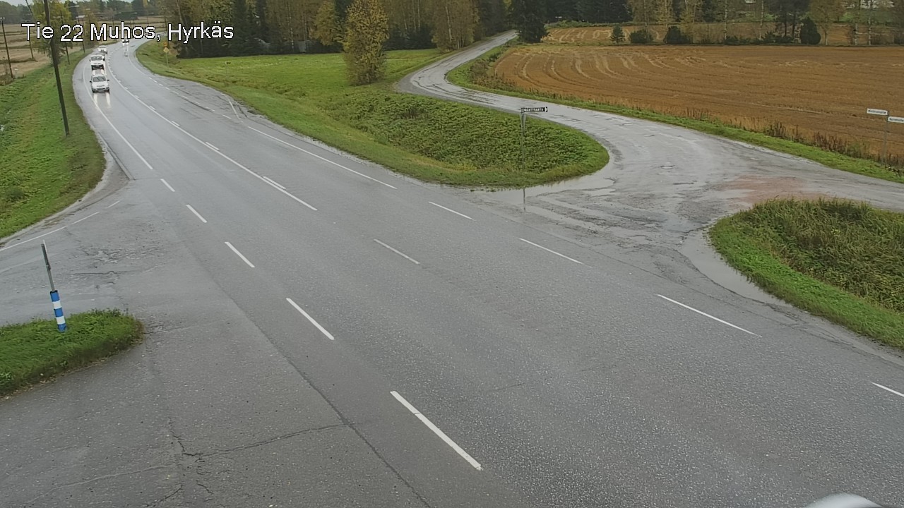 Kelikamerat Kuva Tie 22 Muhos, Hyrkäs, Muhos, Pohjois-Pohjanmaa