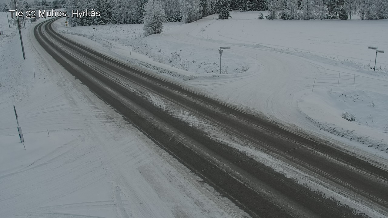 Kelikamerat Kuva Tie 22 Muhos, Hyrkäs, Muhos, Pohjois-Pohjanmaa