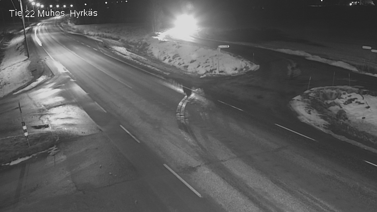 Kelikamerat Kuva Tie 22 Muhos, Hyrkäs, Muhos, Pohjois-Pohjanmaa