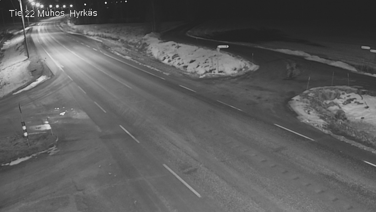 Kelikamerat Kuva Tie 22 Muhos, Hyrkäs, Muhos, Pohjois-Pohjanmaa