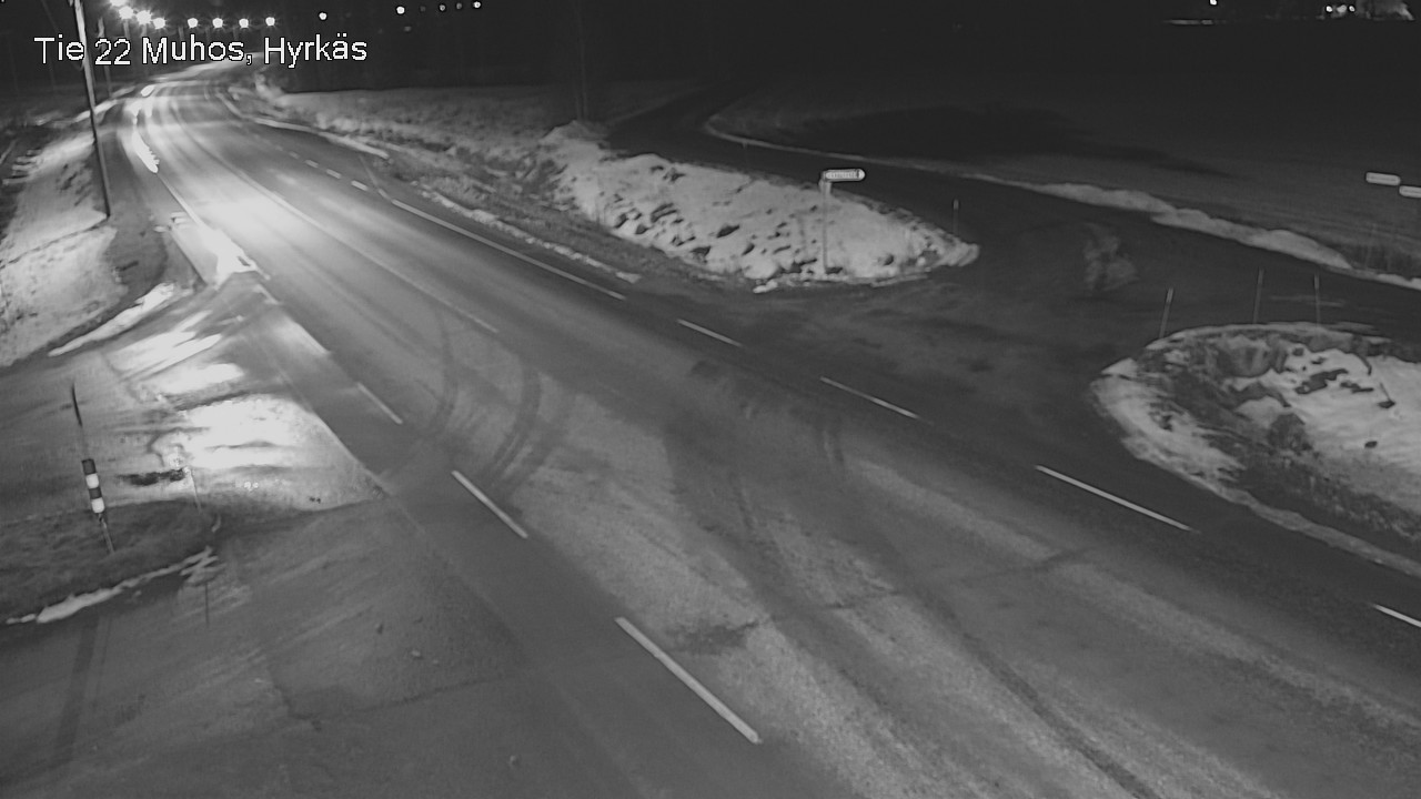 Kelikamerat Kuva Tie 22 Muhos, Hyrkäs, Muhos, Pohjois-Pohjanmaa