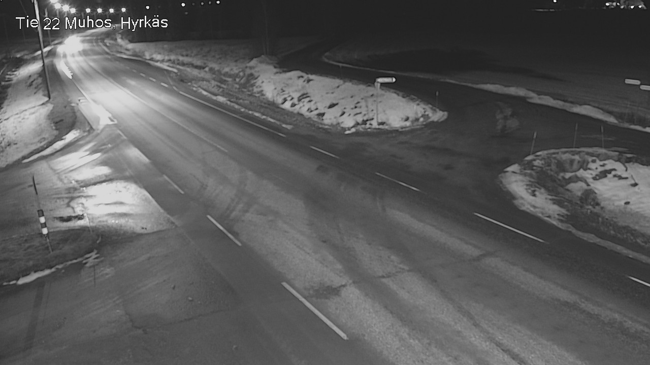 Kelikamerat Kuva Tie 22 Muhos, Hyrkäs, Muhos, Pohjois-Pohjanmaa