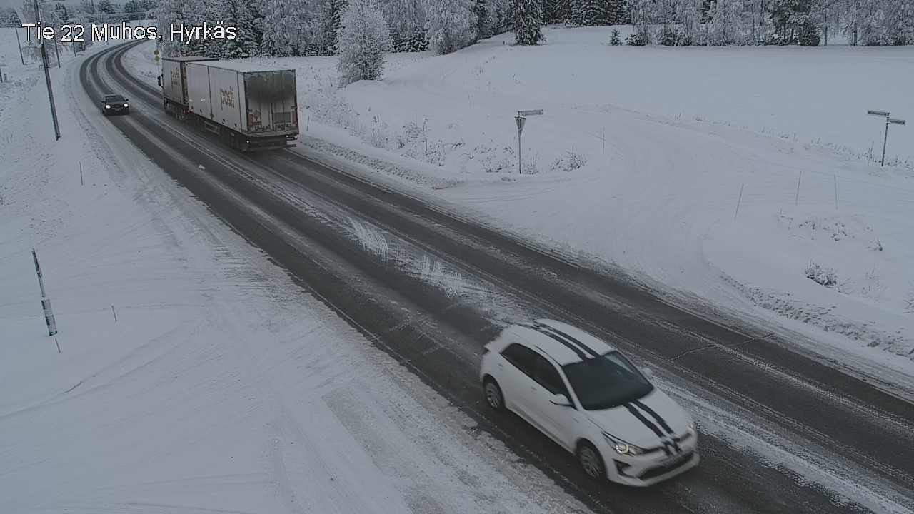 Kelikamerat Kuva Tie 22 Muhos, Hyrkäs, Muhos, Pohjois-Pohjanmaa