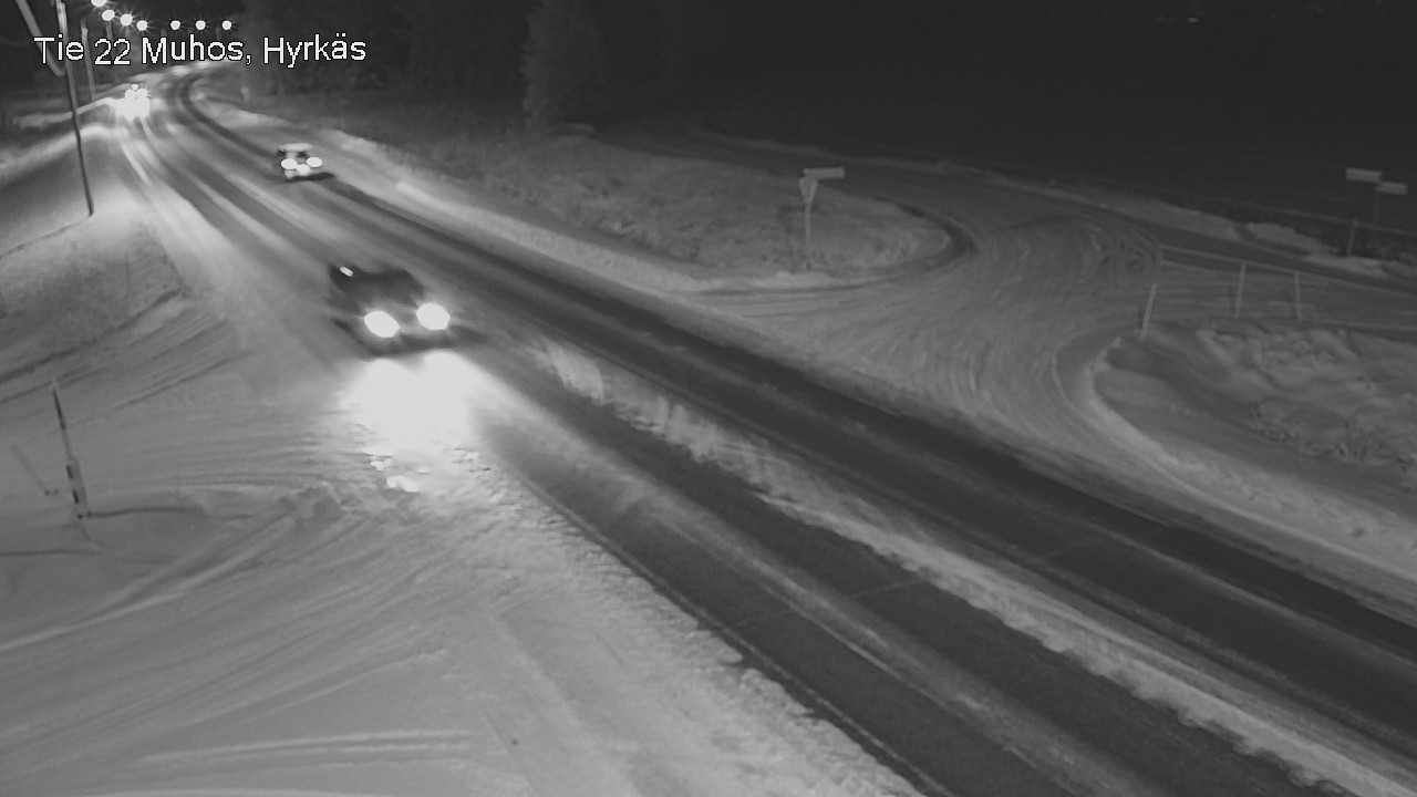 Kelikamerat Kuva Tie 22 Muhos, Hyrkäs, Muhos, Pohjois-Pohjanmaa