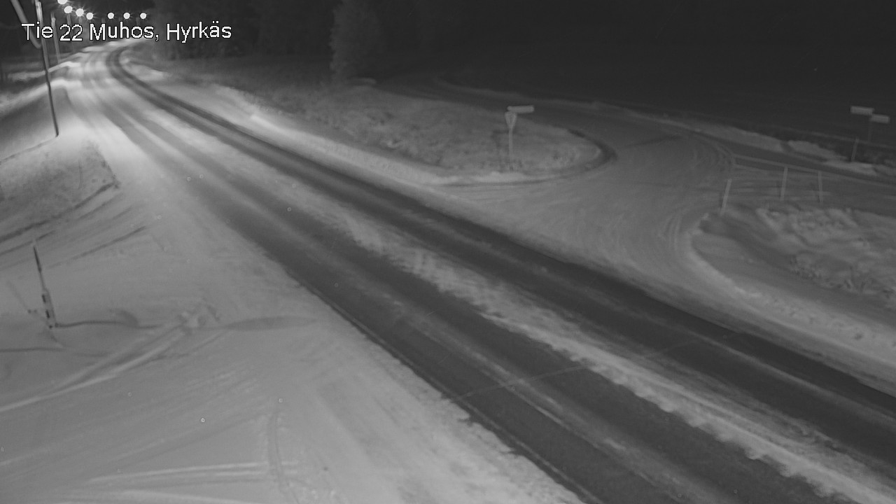 Kelikamerat Kuva Tie 22 Muhos, Hyrkäs, Muhos, Pohjois-Pohjanmaa