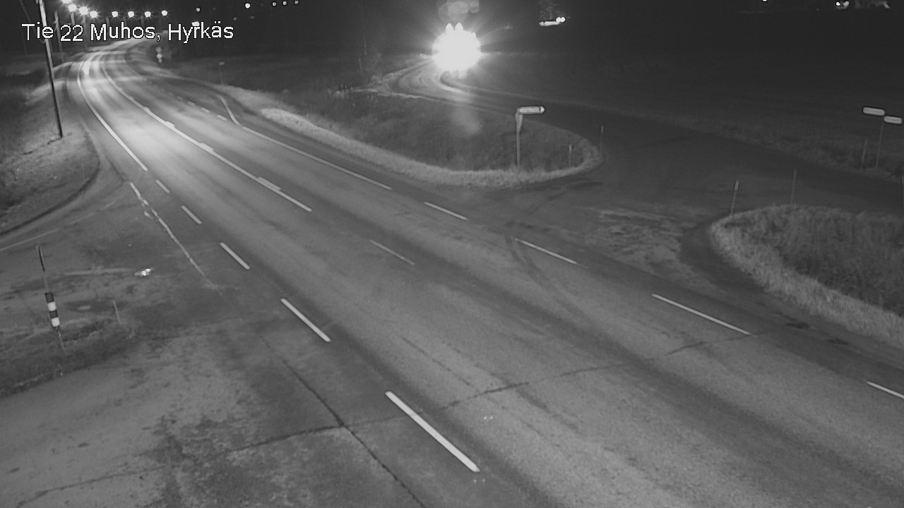 Kelikamerat Kuva Tie 22 Muhos, Hyrkäs, Muhos, Pohjois-Pohjanmaa