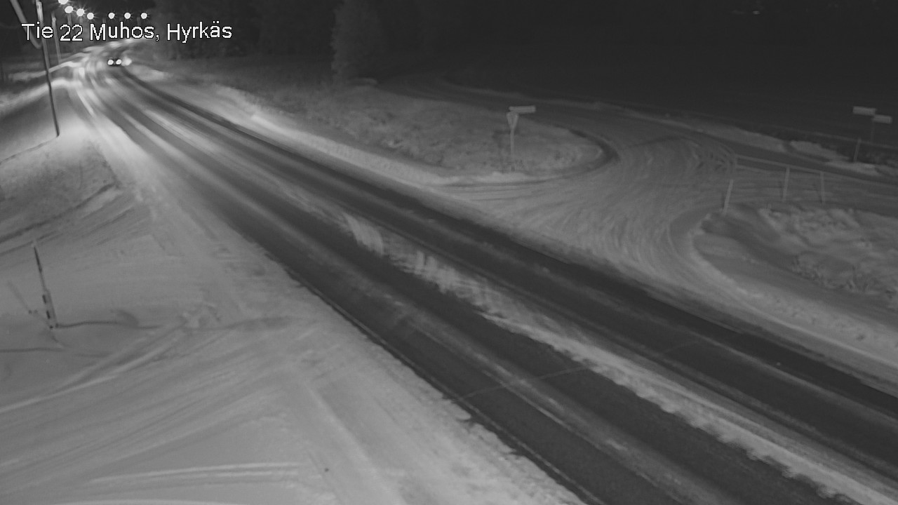 Kelikamerat Kuva Tie 22 Muhos, Hyrkäs, Muhos, Pohjois-Pohjanmaa