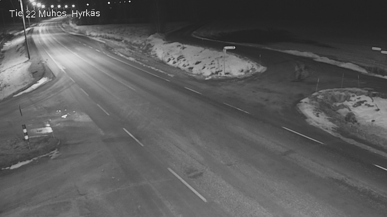 Kelikamerat Kuva Tie 22 Muhos, Hyrkäs, Muhos, Pohjois-Pohjanmaa