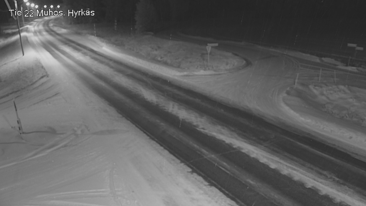 Kelikamerat Kuva Tie 22 Muhos, Hyrkäs, Muhos, Pohjois-Pohjanmaa