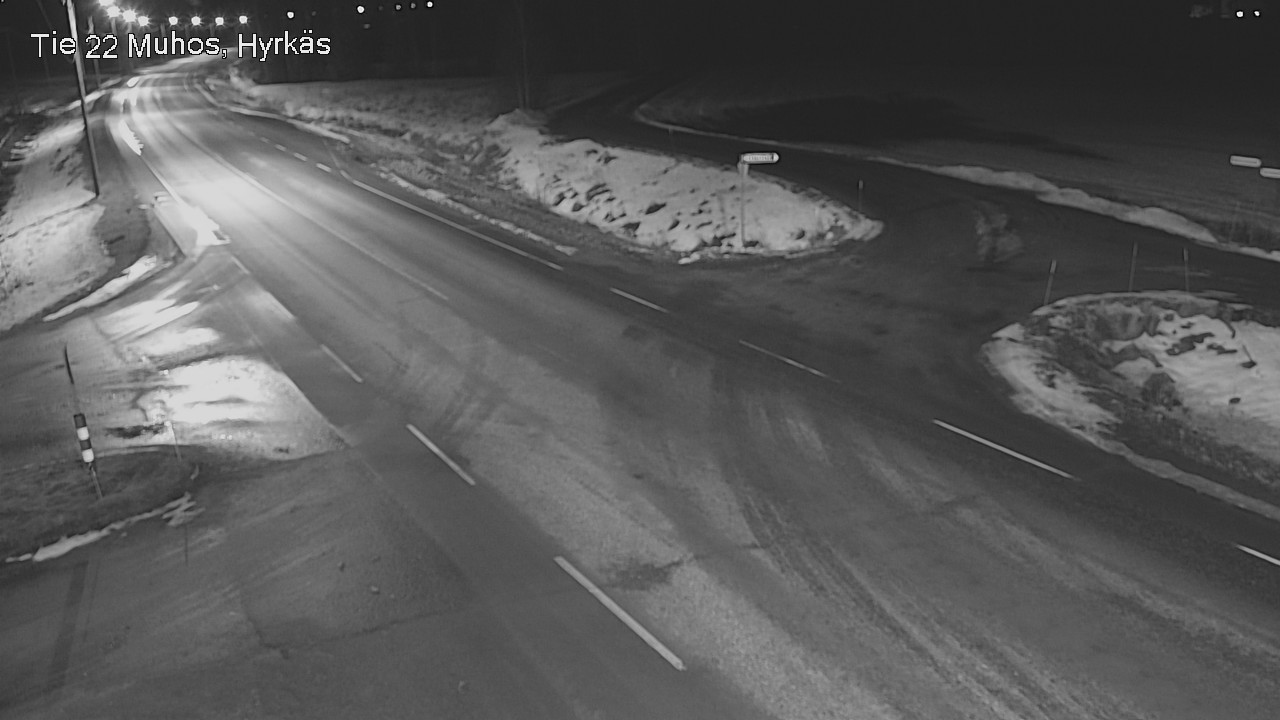 Kelikamerat Kuva Tie 22 Muhos, Hyrkäs, Muhos, Pohjois-Pohjanmaa