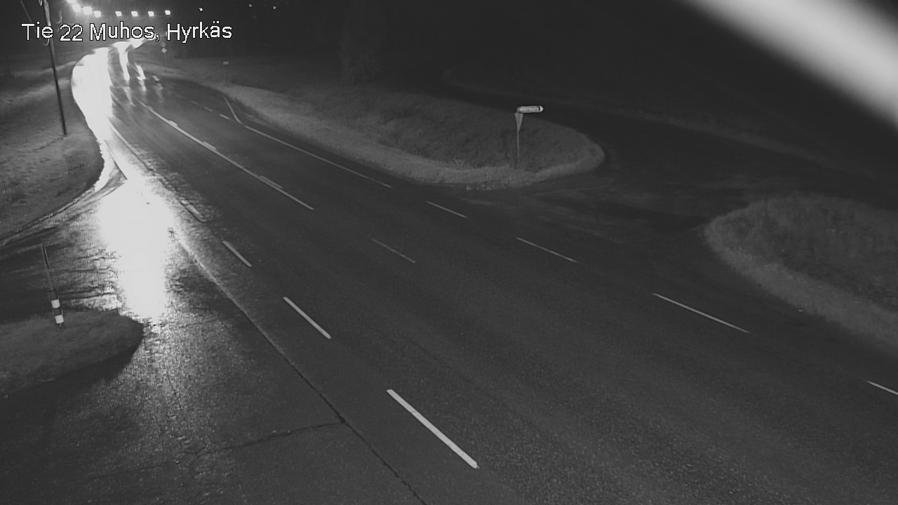 Weather Camera Image Road 22 Muhos, Hyrkäs, Muhos, Pohjois-Pohjanmaa