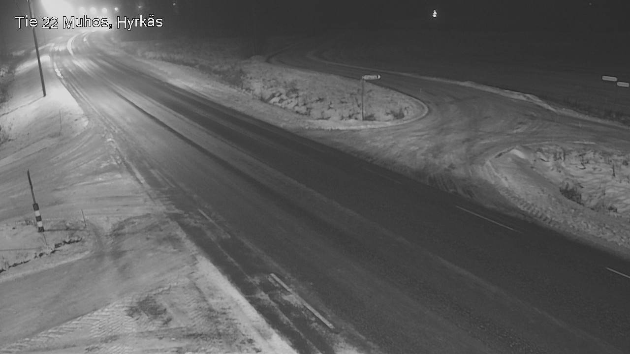 Kelikamerat Kuva Tie 22 Muhos, Hyrkäs, Muhos, Pohjois-Pohjanmaa