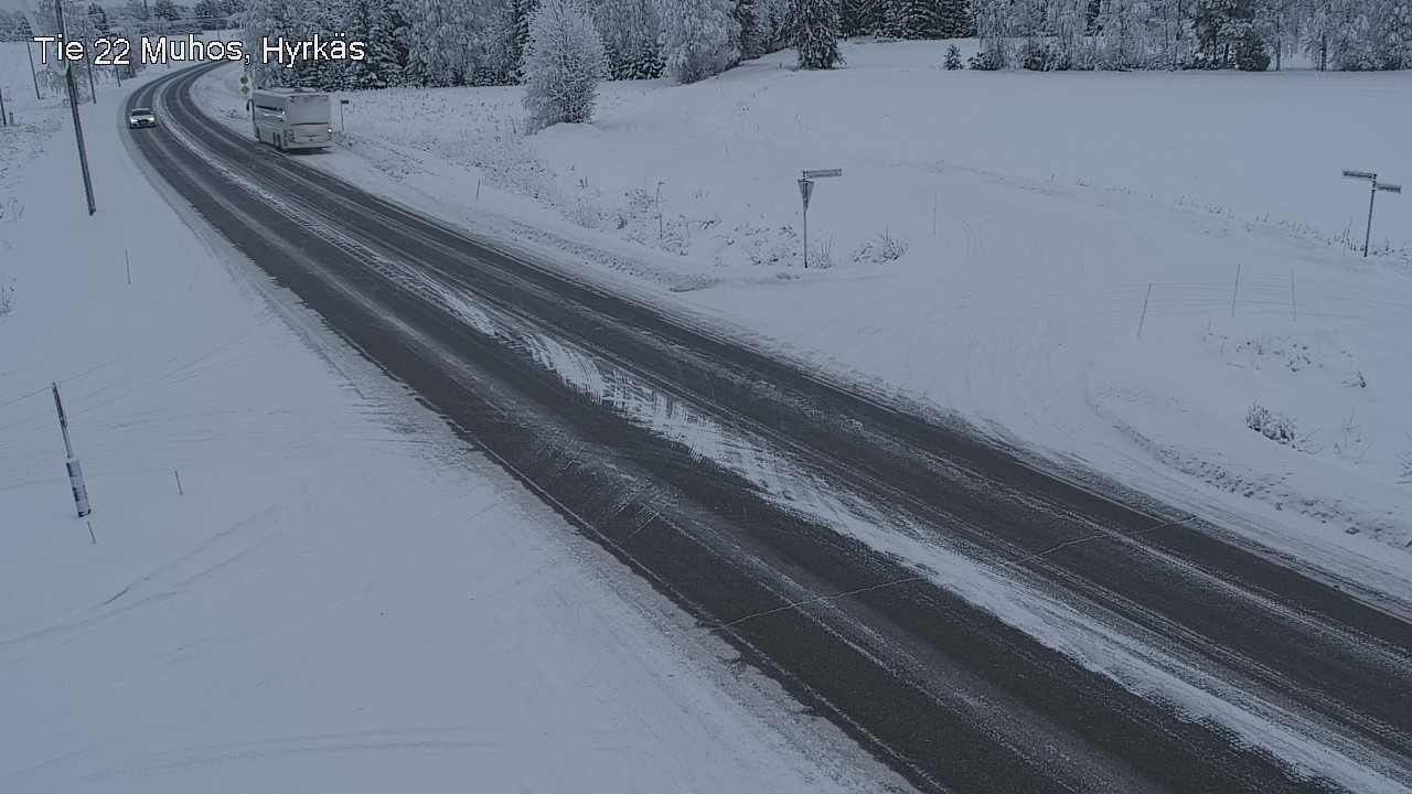 Kelikamerat Kuva Tie 22 Muhos, Hyrkäs, Muhos, Pohjois-Pohjanmaa