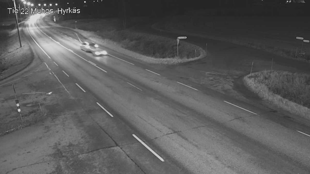 Kelikamerat Kuva Tie 22 Muhos, Hyrkäs, Muhos, Pohjois-Pohjanmaa