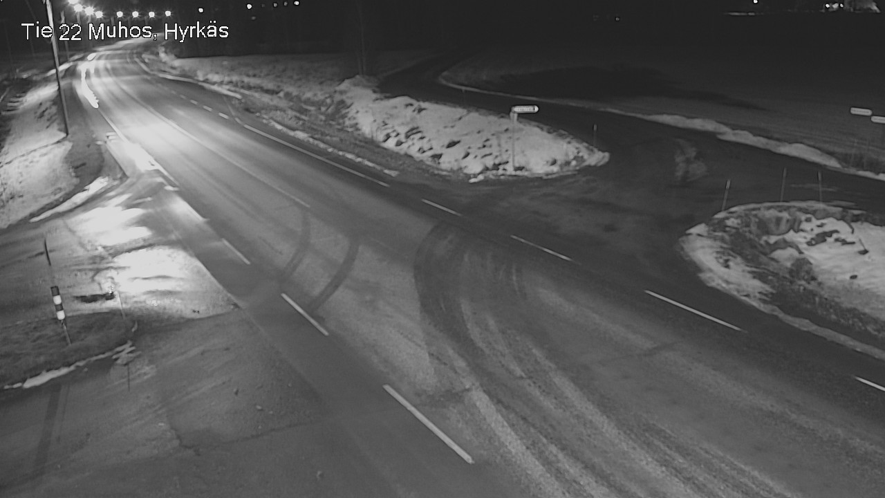 Kelikamerat Kuva Tie 22 Muhos, Hyrkäs, Muhos, Pohjois-Pohjanmaa