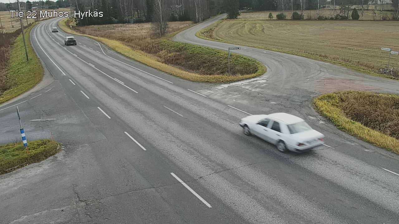 Kelikamerat Kuva Tie 22 Muhos, Hyrkäs, Muhos, Pohjois-Pohjanmaa