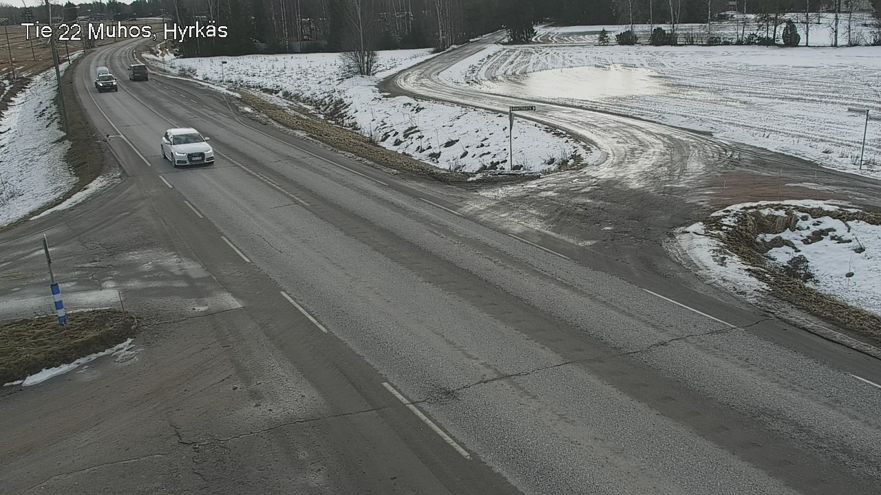 Kelikamerat Kuva Tie 22 Muhos, Hyrkäs, Muhos, Pohjois-Pohjanmaa