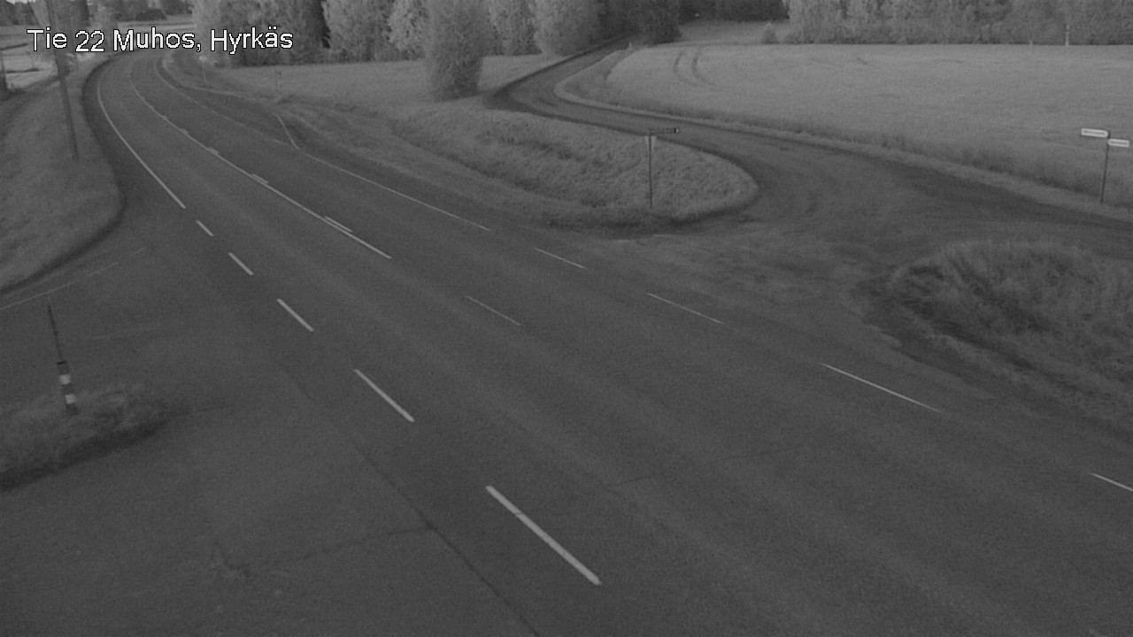Kelikamerat Kuva Tie 22 Muhos, Hyrkäs, Muhos, Pohjois-Pohjanmaa