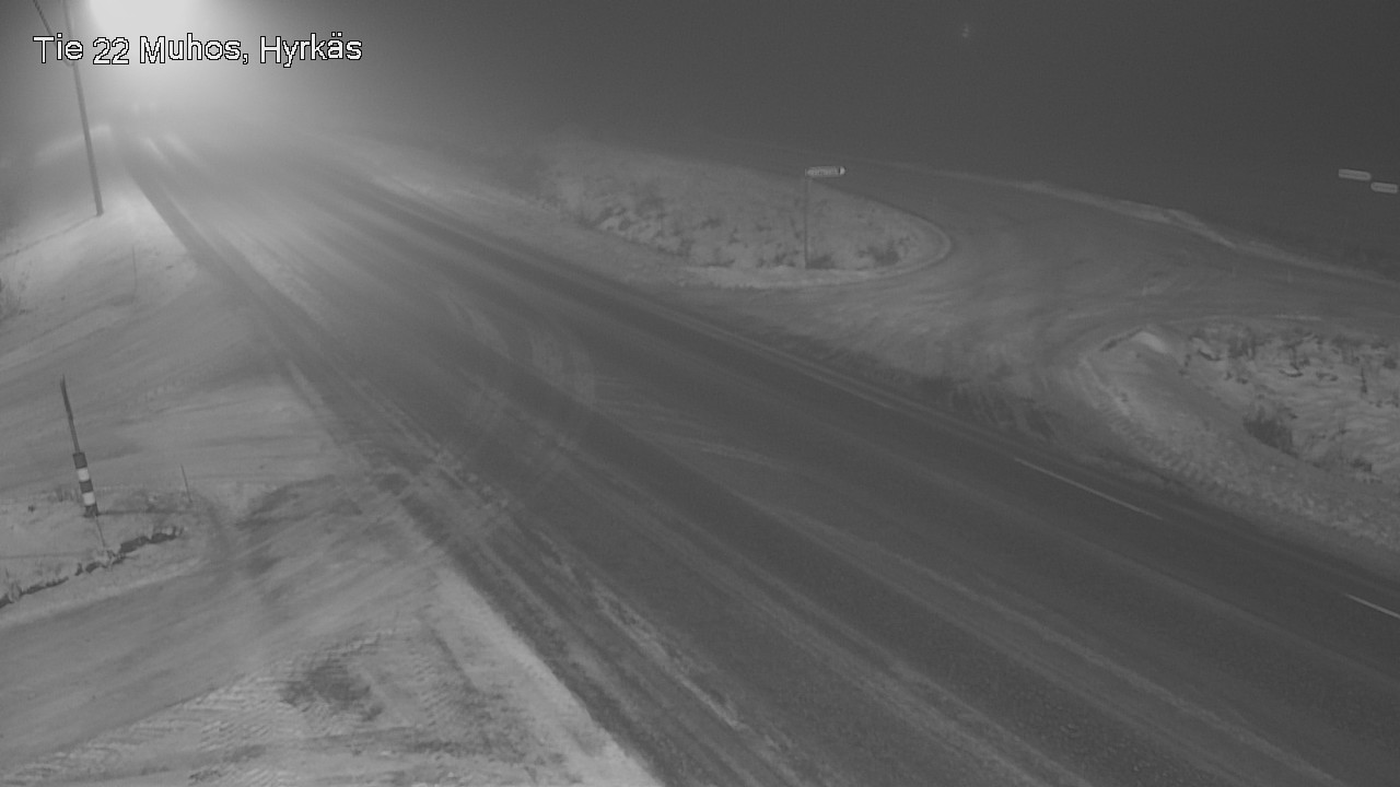 Kelikamerat Kuva Tie 22 Muhos, Hyrkäs, Muhos, Pohjois-Pohjanmaa