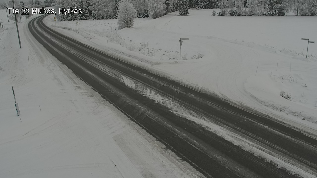 Kelikamerat Kuva Tie 22 Muhos, Hyrkäs, Muhos, Pohjois-Pohjanmaa