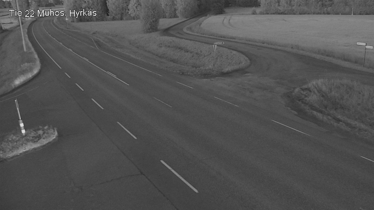 Kelikamerat Kuva Tie 22 Muhos, Hyrkäs, Muhos, Pohjois-Pohjanmaa