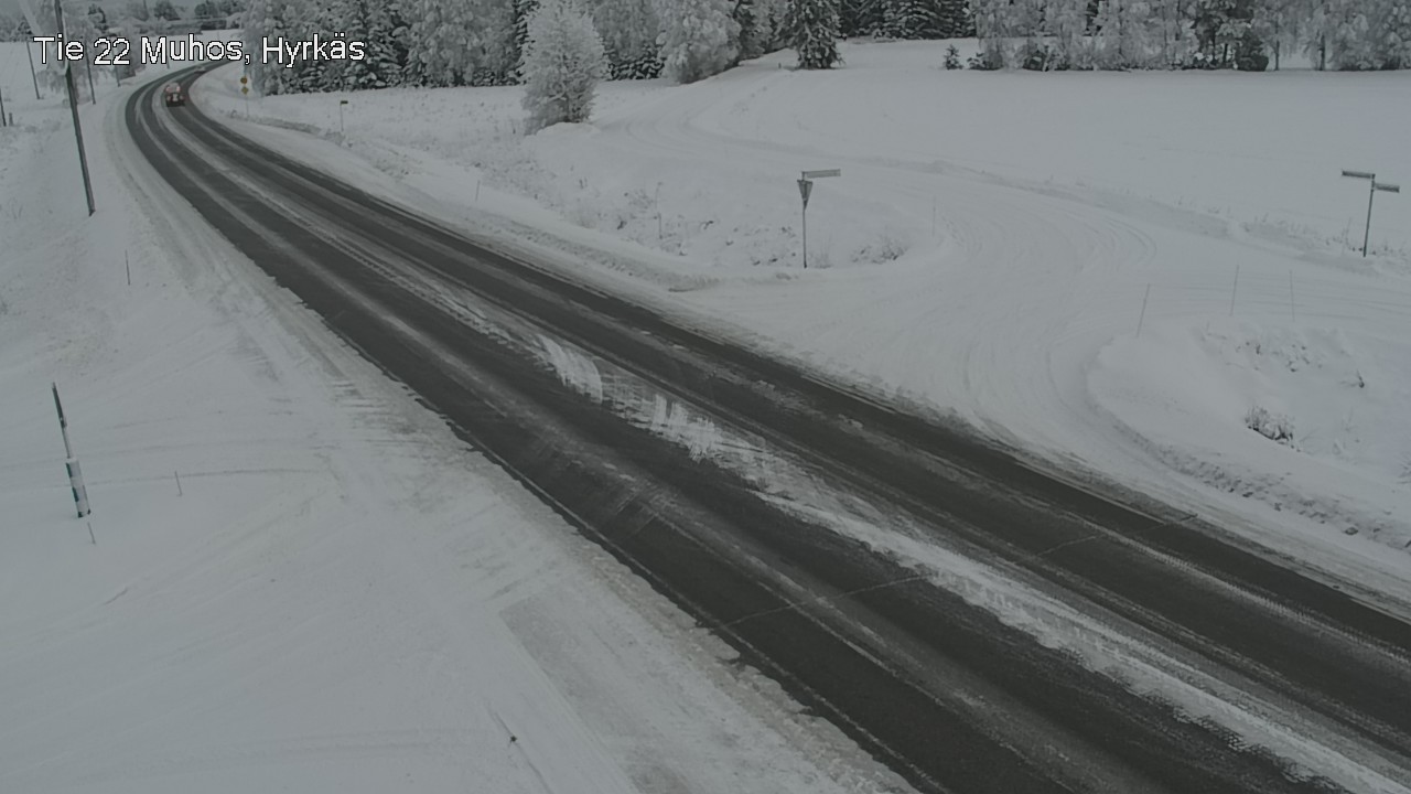 Kelikamerat Kuva Tie 22 Muhos, Hyrkäs, Muhos, Pohjois-Pohjanmaa