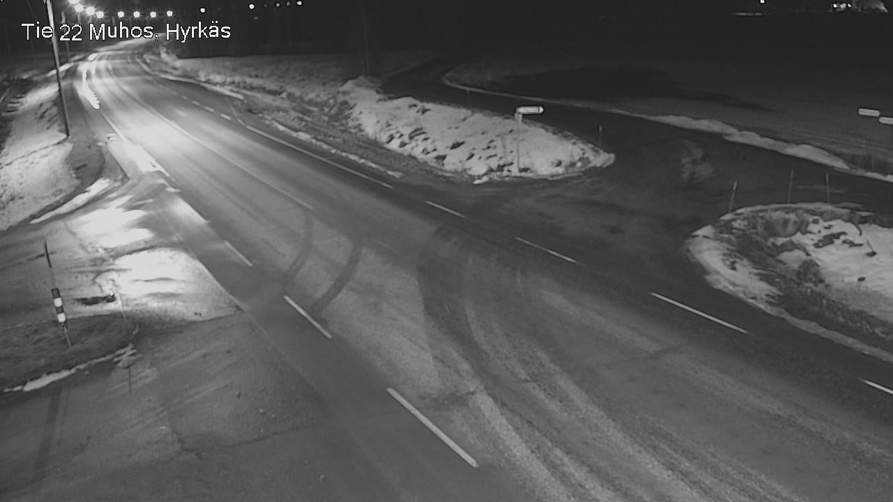 Kelikamerat Kuva Tie 22 Muhos, Hyrkäs, Muhos, Pohjois-Pohjanmaa