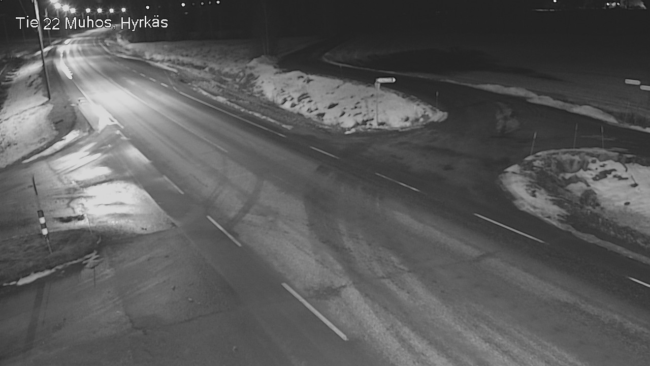 Kelikamerat Kuva Tie 22 Muhos, Hyrkäs, Muhos, Pohjois-Pohjanmaa