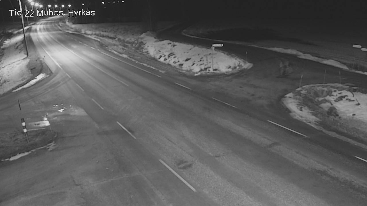 Kelikamerat Kuva Tie 22 Muhos, Hyrkäs, Muhos, Pohjois-Pohjanmaa