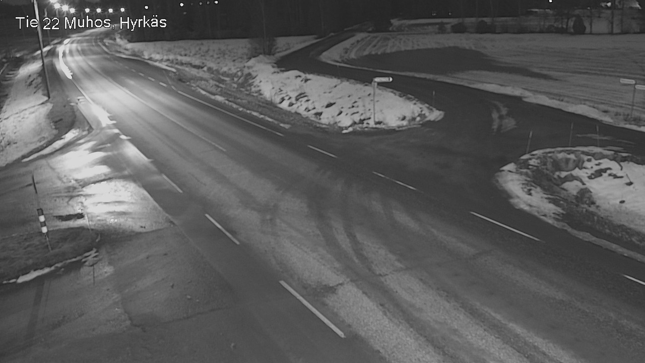 Kelikamerat Kuva Tie 22 Muhos, Hyrkäs, Muhos, Pohjois-Pohjanmaa