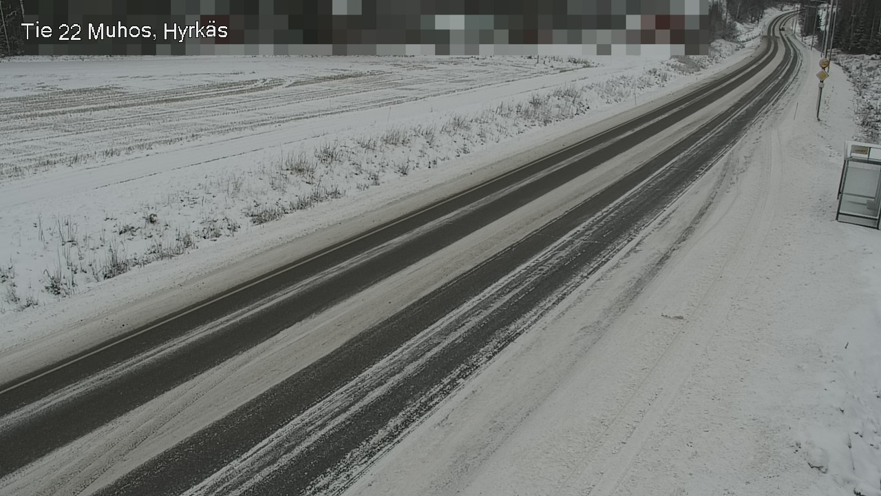 Kelikamerat Kuva Tie 22 Muhos, Hyrkäs, Muhos, Pohjois-Pohjanmaa