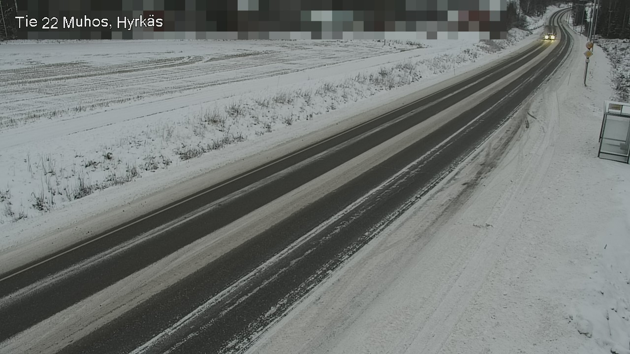 Kelikamerat Kuva Tie 22 Muhos, Hyrkäs, Muhos, Pohjois-Pohjanmaa