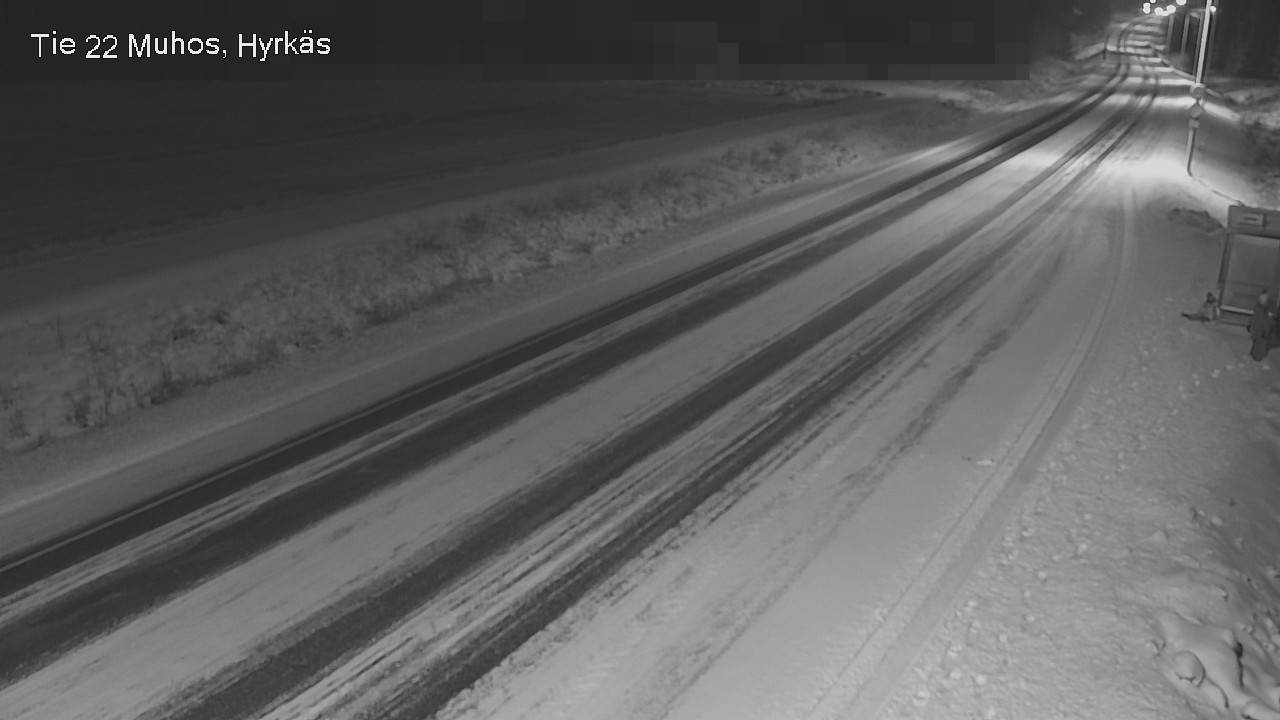 Kelikamerat Kuva Tie 22 Muhos, Hyrkäs, Muhos, Pohjois-Pohjanmaa