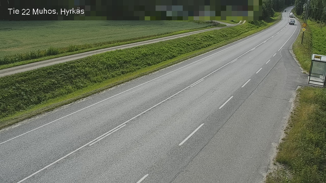 Kelikamerat Kuva Tie 22 Muhos, Hyrkäs, Muhos, Pohjois-Pohjanmaa