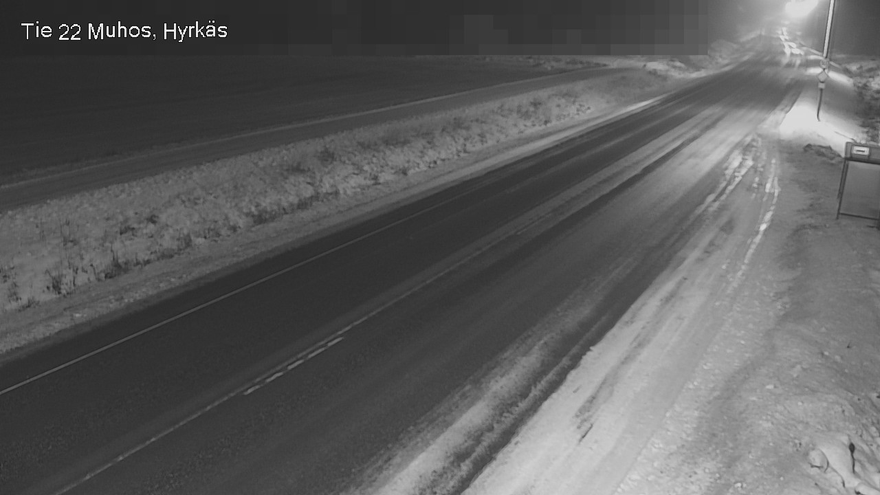 Kelikamerat Kuva Tie 22 Muhos, Hyrkäs, Muhos, Pohjois-Pohjanmaa